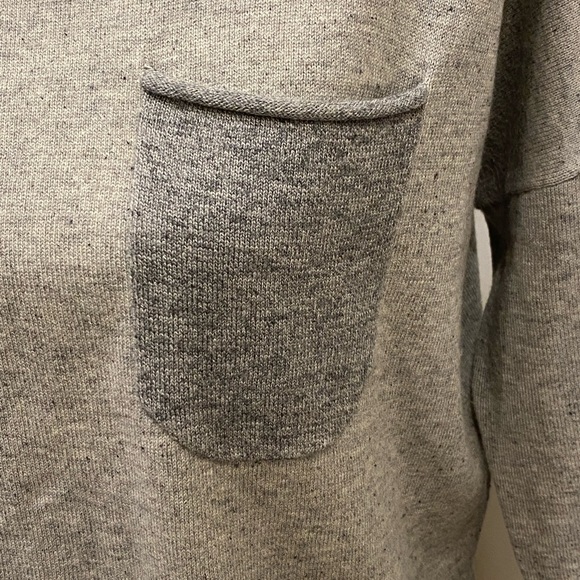 Smartwool Akamina Crew Neck Sweater Gray Pocket Knit Causal in perfect condition - Picture 5 of 11
